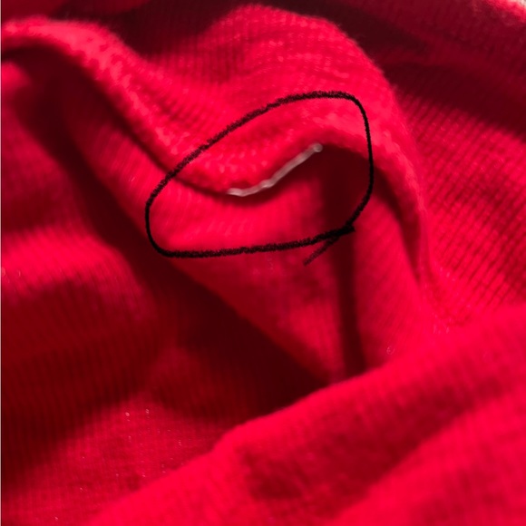 Aerie Red Ribbed Pj Shorts Size Medium - Picture 5 of 9